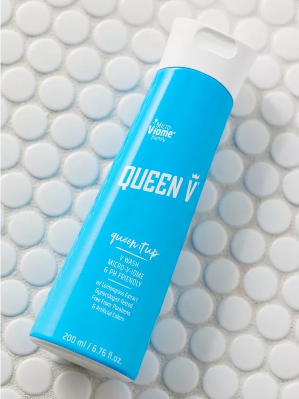 Queen Tip Intimate V-Wash - Blue